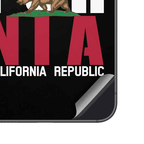 California Black Block Galaxy A14 5G Skin